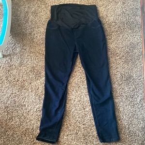 Isabel Maternity - Over the Belly - Dark Blue Jeggings - Size 12